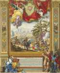 Corvinus Johann August Siege of Mons by the Allied Troops in 1709 - Hermitage